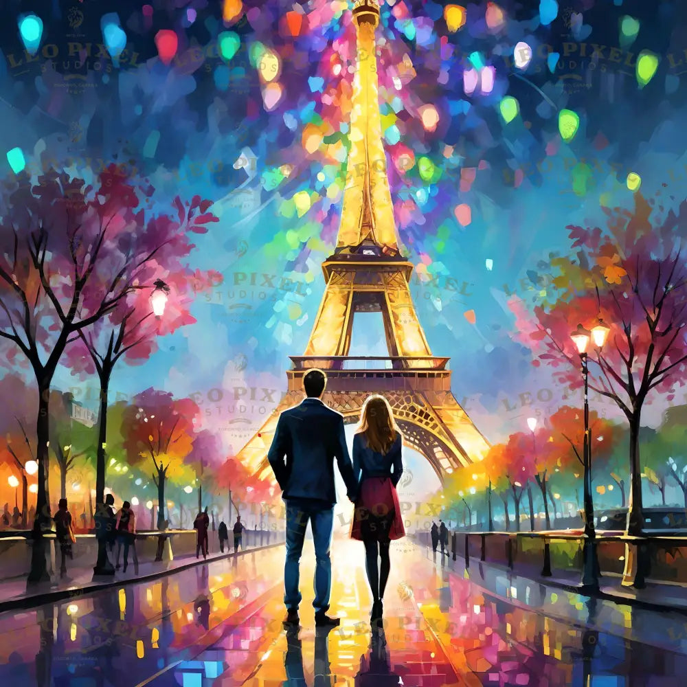 Love In Paris Bundle Ai Generated Image