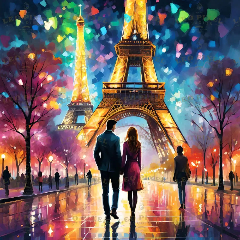 Love In Paris Bundle Ai Generated Image