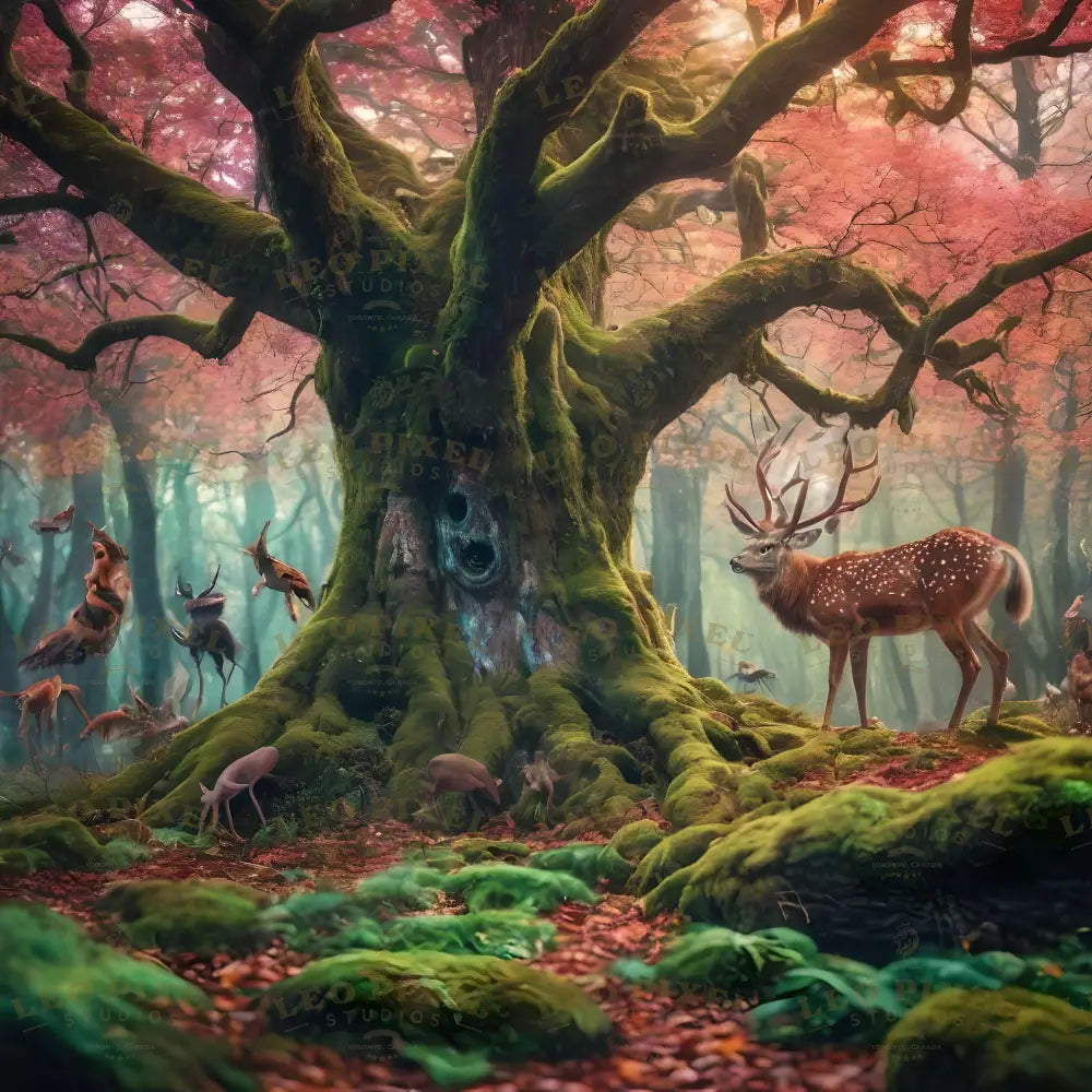 Magical Forest Bundle Ai Generated Image