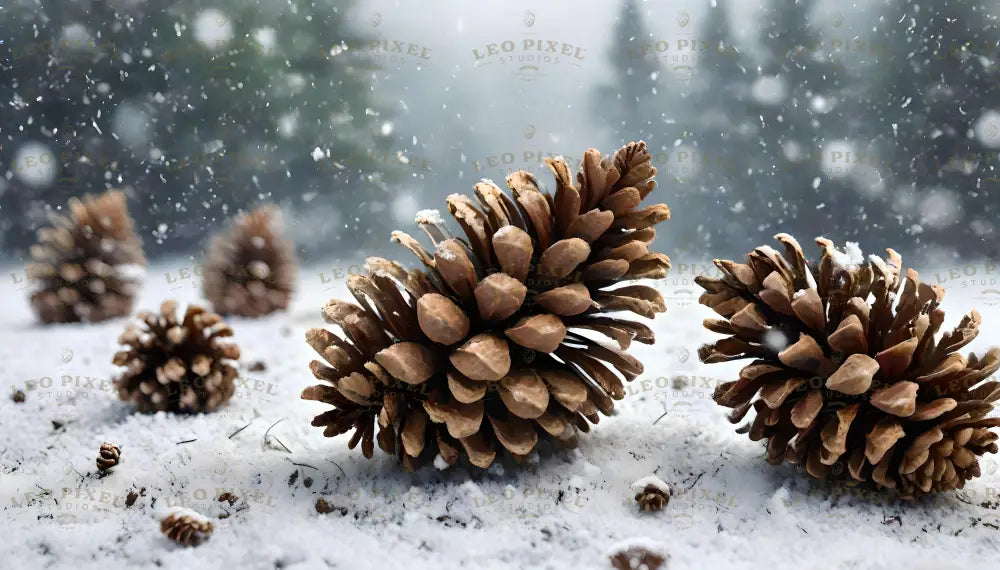 Pine Cones Ai Generated Image