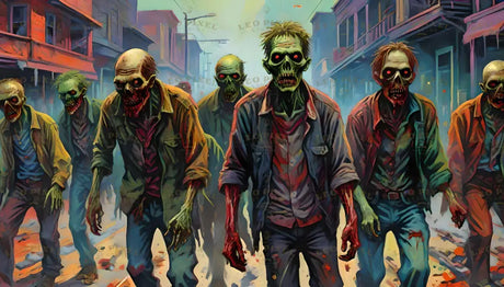 Psychedelic Zombies Bundle Ai Generated Image