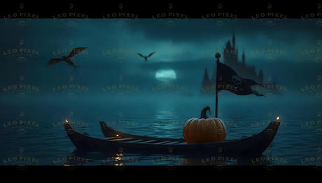 Pumpkins At Sea Bundle Ai Generated Image