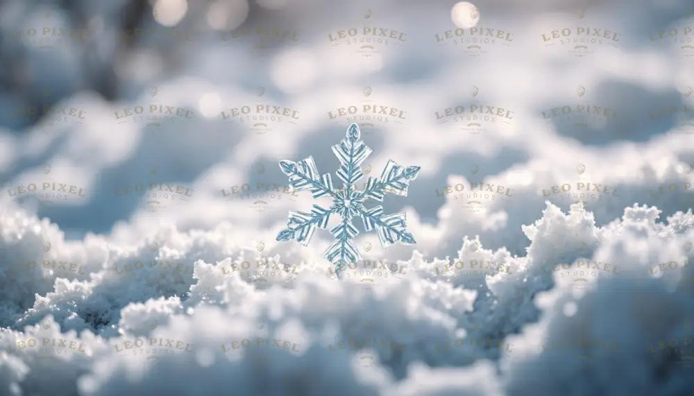 Snowflake Ai Generated Image