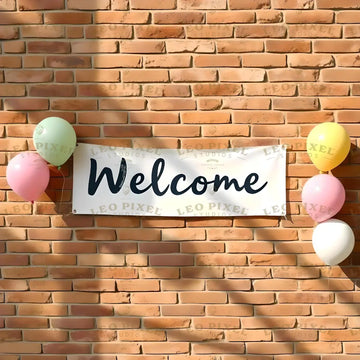 Welcome Banner Ai Generated Image