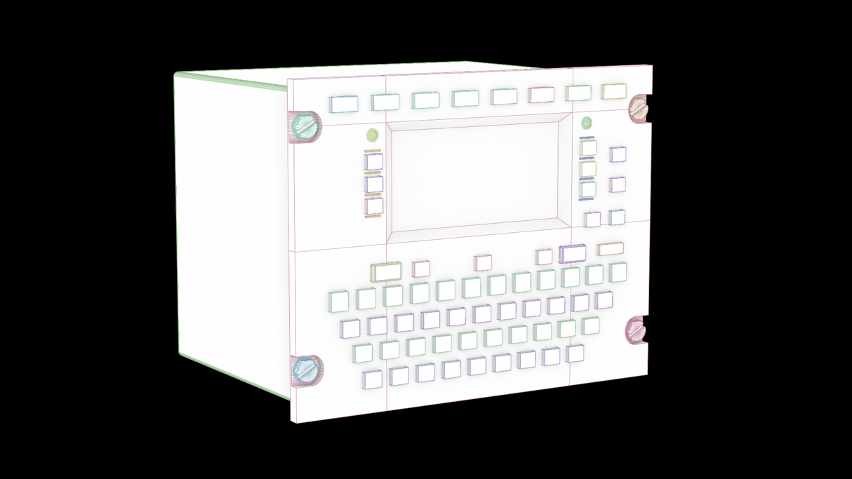 ACARS wireframe render