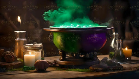 Witch’s Cauldron Bundle Ai Generated Image