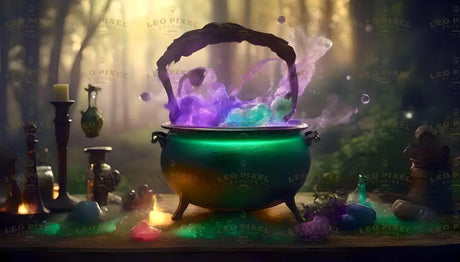 Witch’s Cauldron Bundle Ai Generated Image