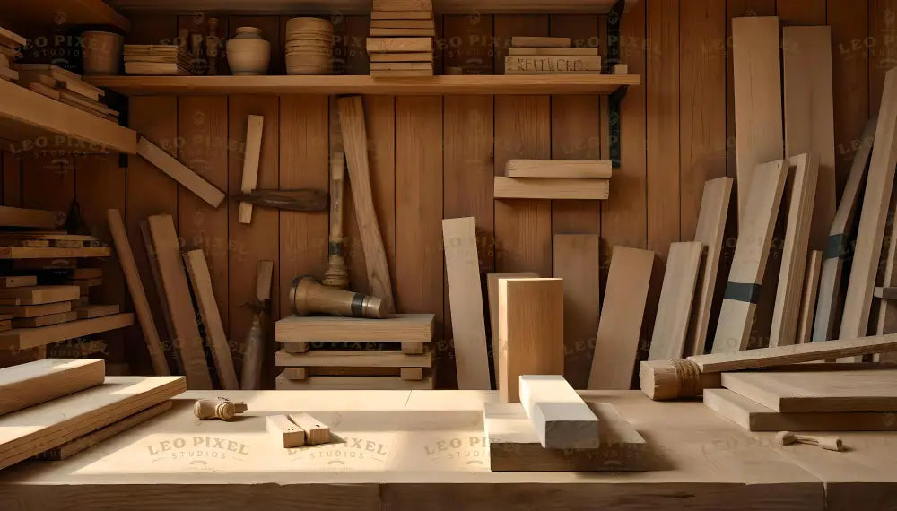 Wood Workshop Ai Generated Image